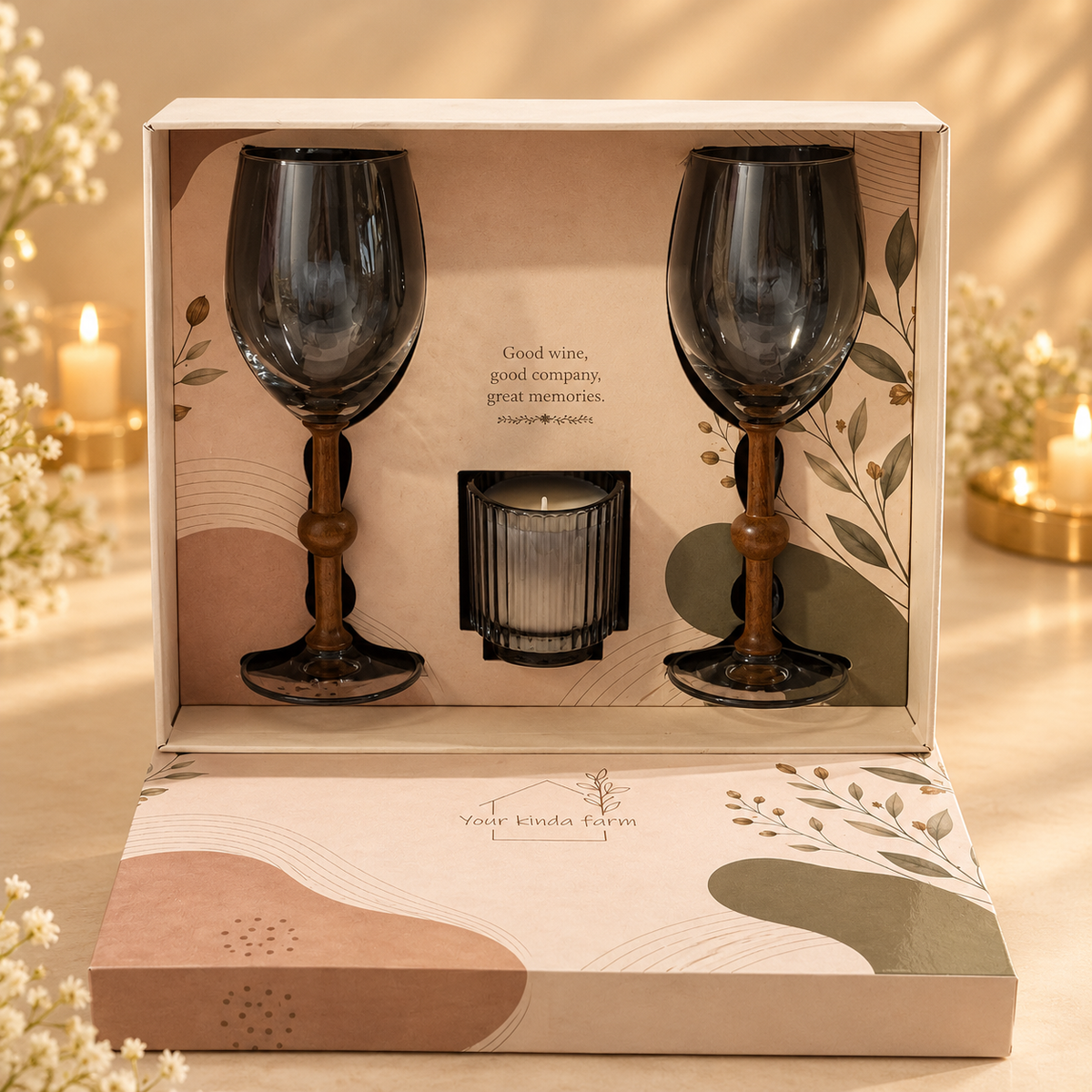 The Wine & Glow Gift Box