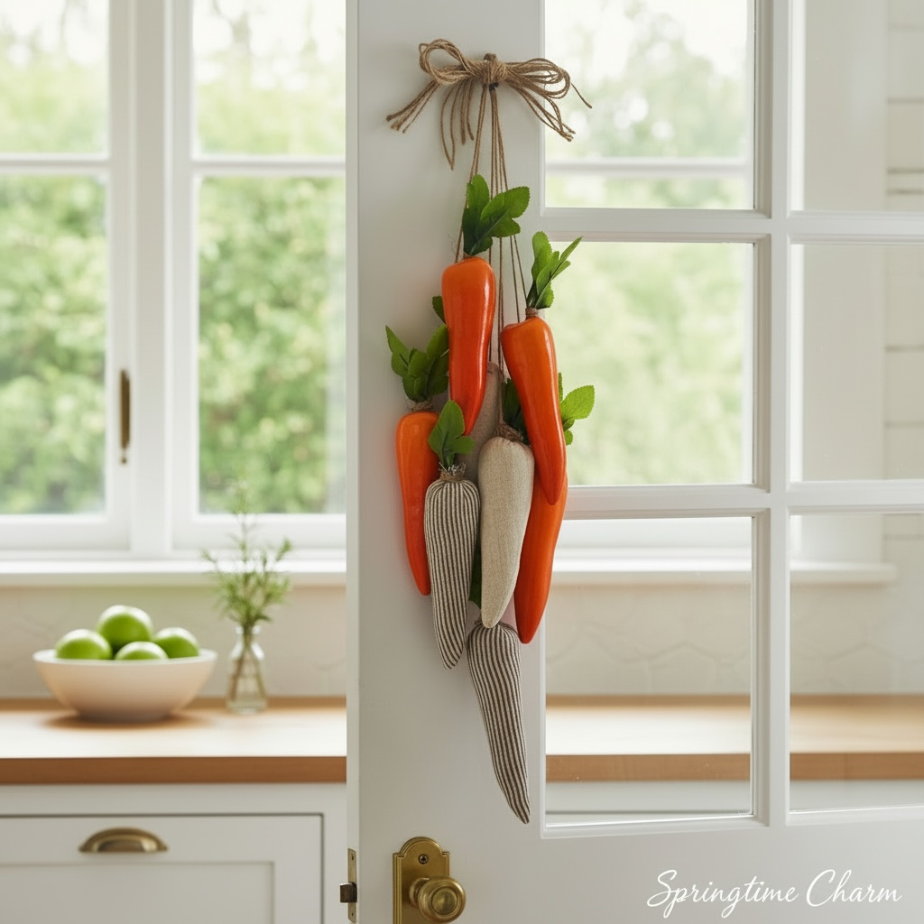 Carrot wall hanging