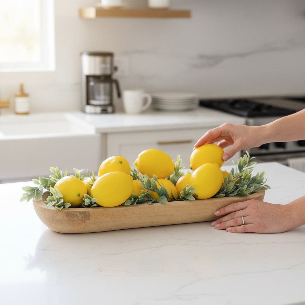 Lemon Dough Bowl