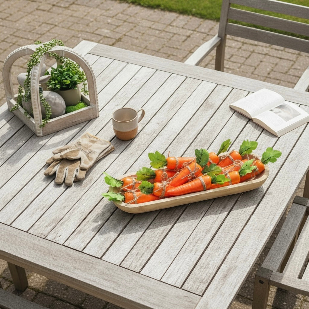 Carrot Dough Bowl