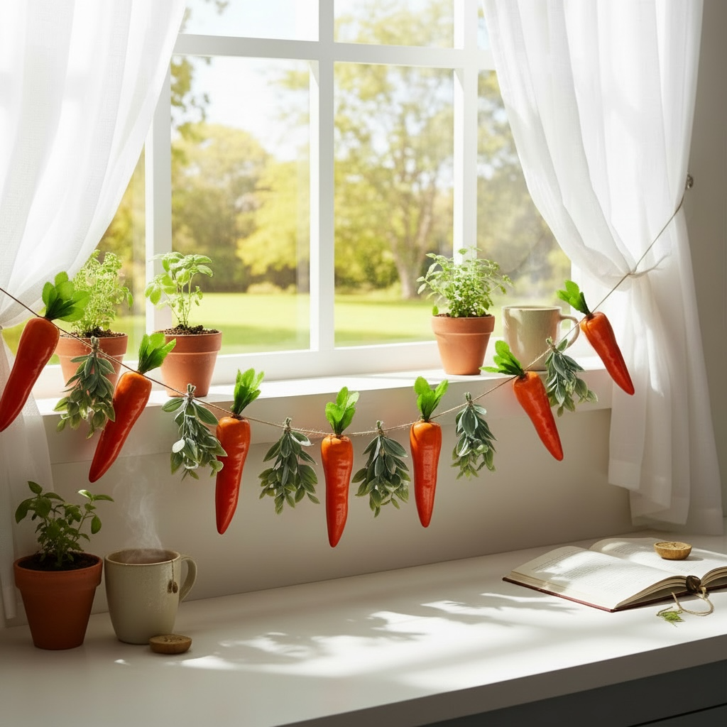 Carrot garland