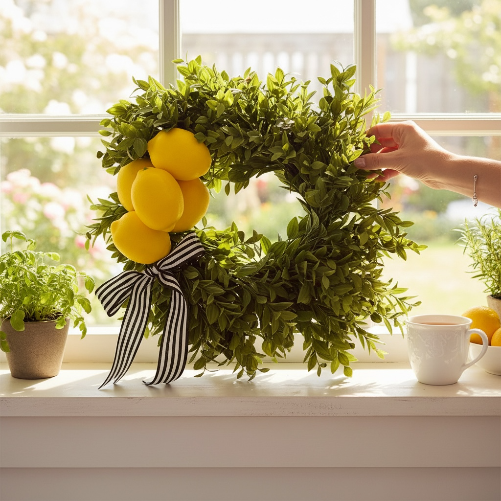 Spring wreath