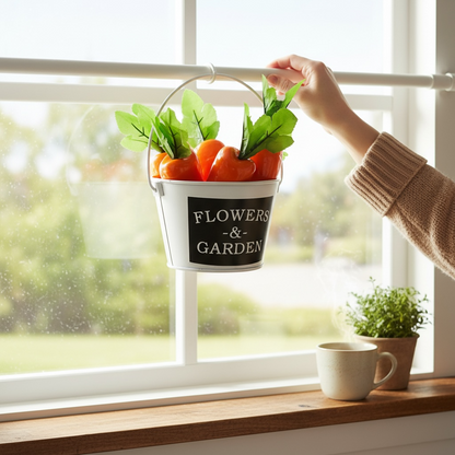 Carrot spring bucket