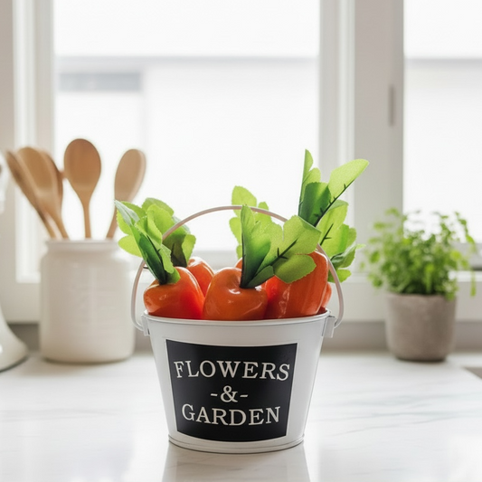 Carrot spring bucket