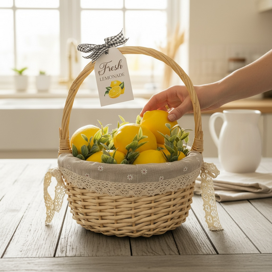 Lemon Basket Set