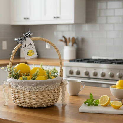 Lemon Basket Set