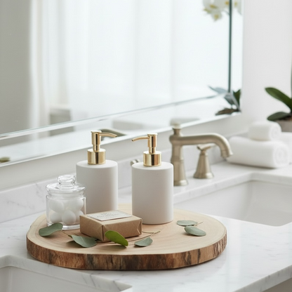 Wooden log Tray