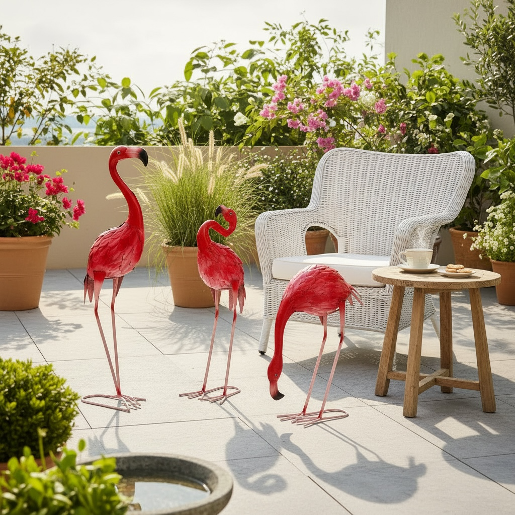 Flamingo set of 3