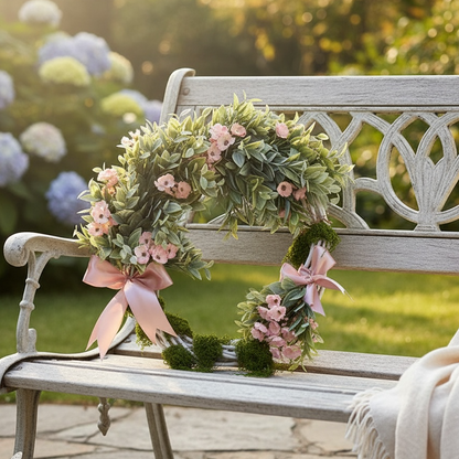 Floral whisper wreath