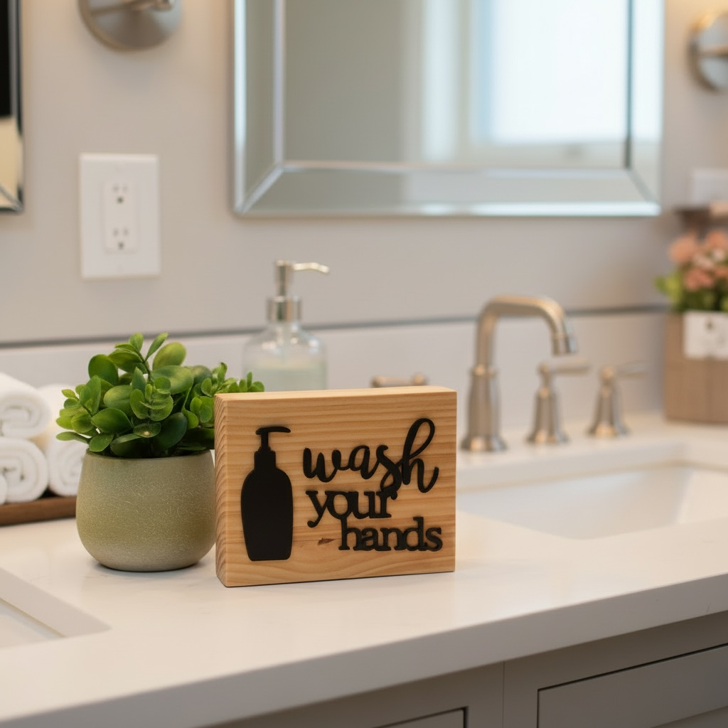 Wash you hands BROWN
