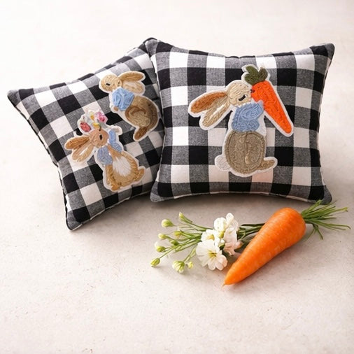 Gingham Cushion set of 2