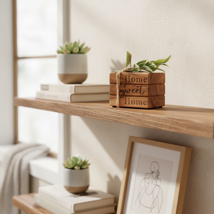 Mini Home Sweet Home Brown
