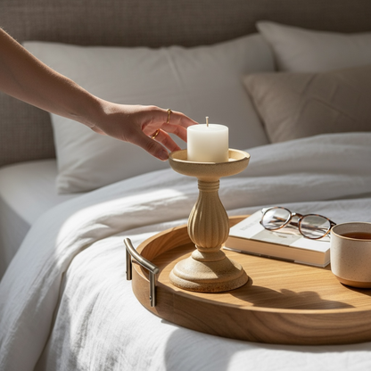 Tabletop Candle Stand