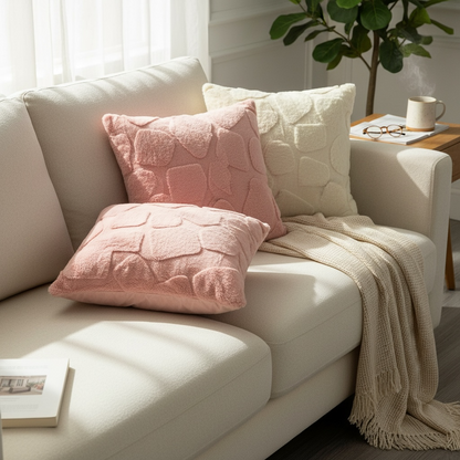 Pink self patch Cushion