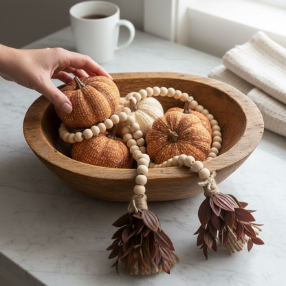 Long round Beads