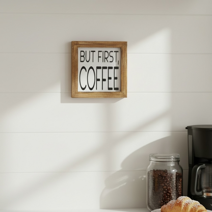 But first coffee