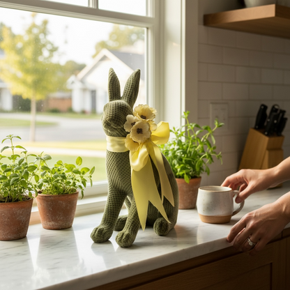 Olive Green bunny