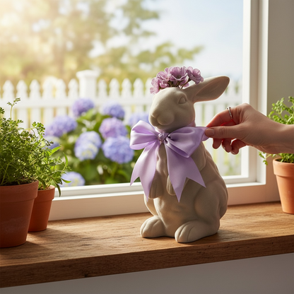 Beige Fibre Bunny