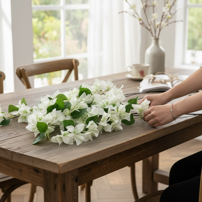 Bougainvillea stick (white) Set of 6
