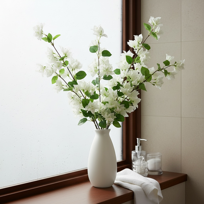 Bougainvillea stick (white) Set of 6