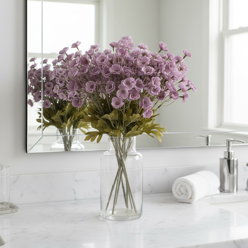 Lavender Gypsophila (Set of 2)