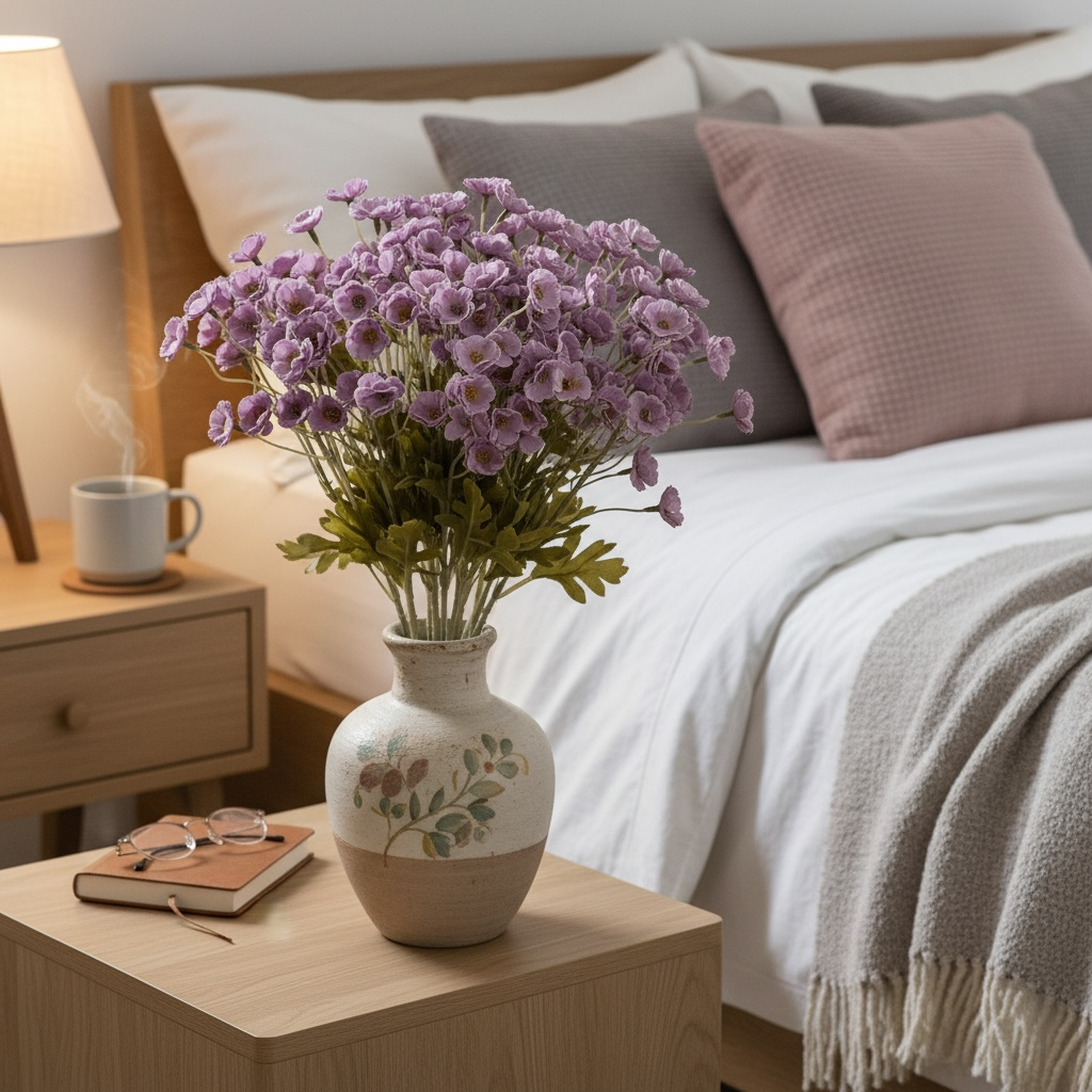 Lavender Gypsophila (Set of 2)