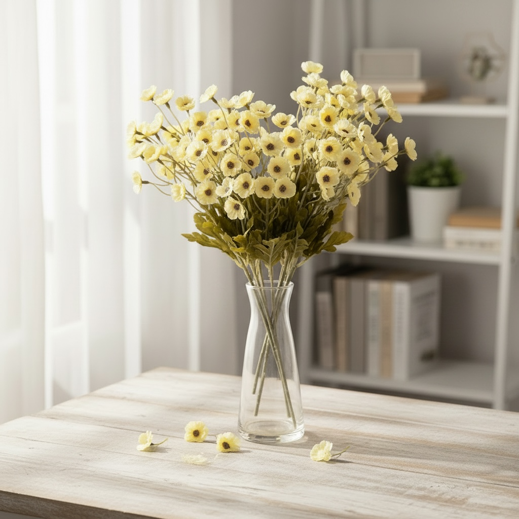 Yellow Gypsophila (Set of 2)