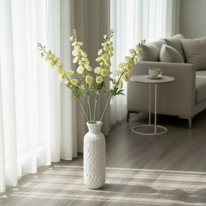 Pastel yellow Sunbloom Set of 2