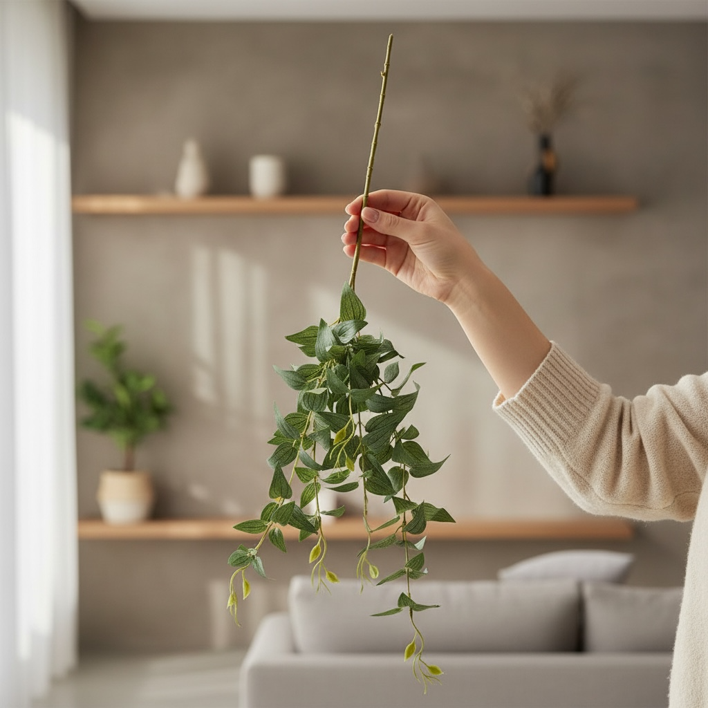 Faux greenery stem (Set of 2)