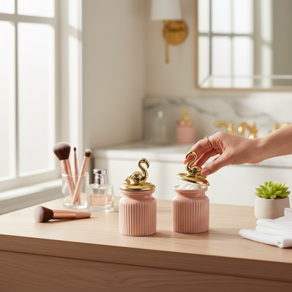 Flamingo Jar set