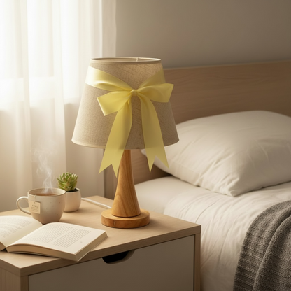 Yellow bow Lamp