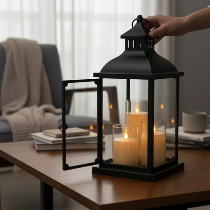 Fibre Glass Candles – Christmas Edition