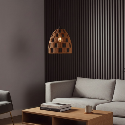 Grid Weave Pendant Lamp