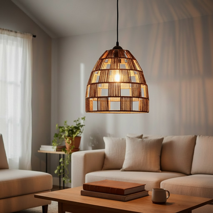 Grid Weave Pendant Lamp