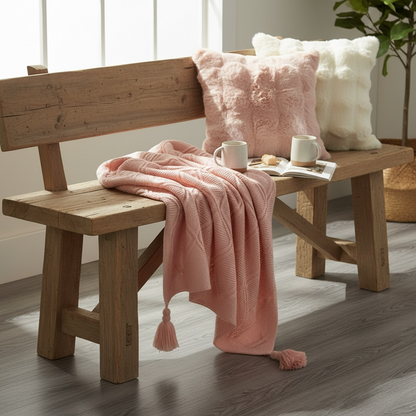 Luxe Throw & Cushion Duo Set