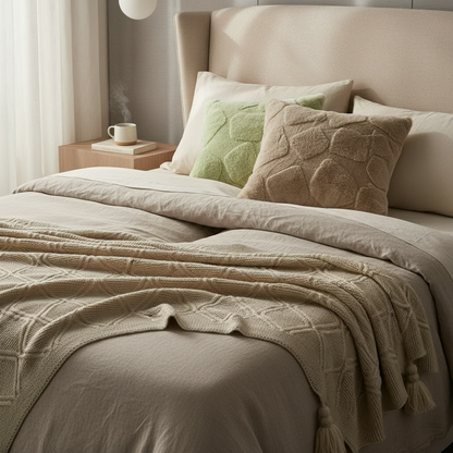 Cozy Haven Cushion & Throw Set