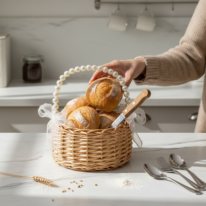 The Pearl Wicker Basket (Set of 2)