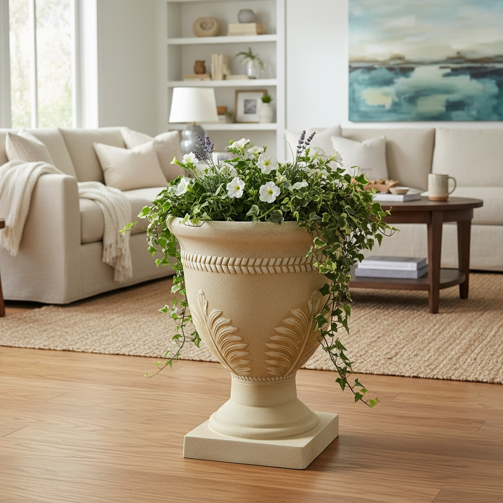 Vintage Laurel Planter