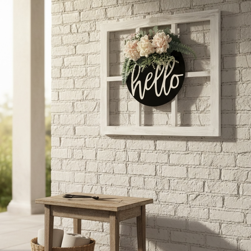 Hello Window Frame