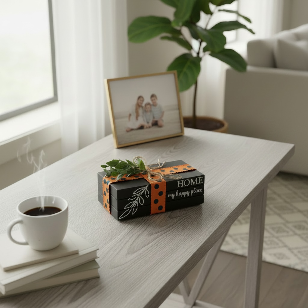 Autumn Comfort Book Stack