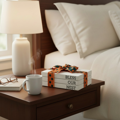 Autumn Retreat Book Stack