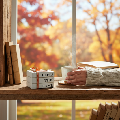 Fall Blessings Mini Book Stack