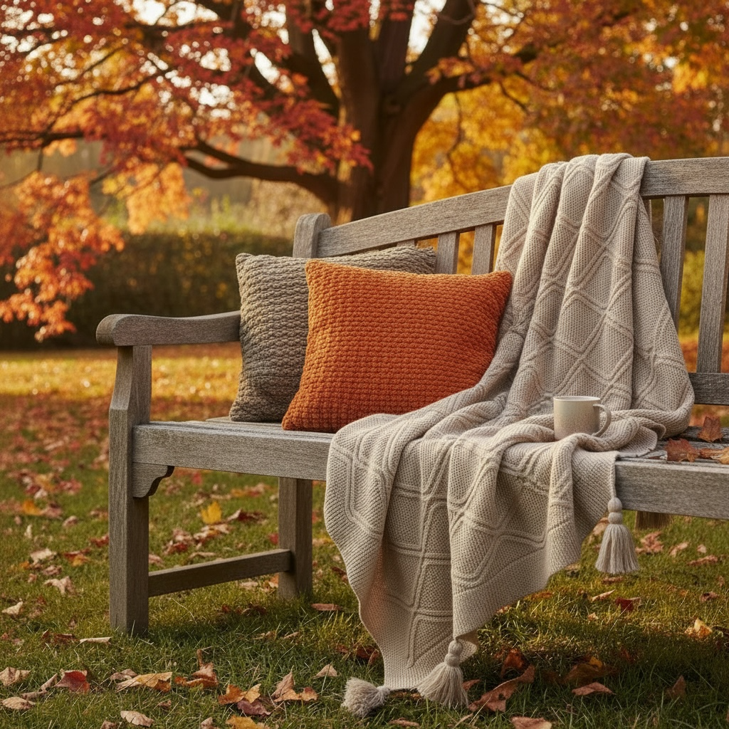 Rustic Throw &amp; Cushion Duo