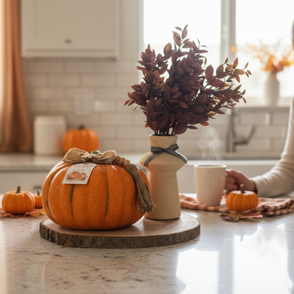 Autumn Harvest Pumpkin Décor Set