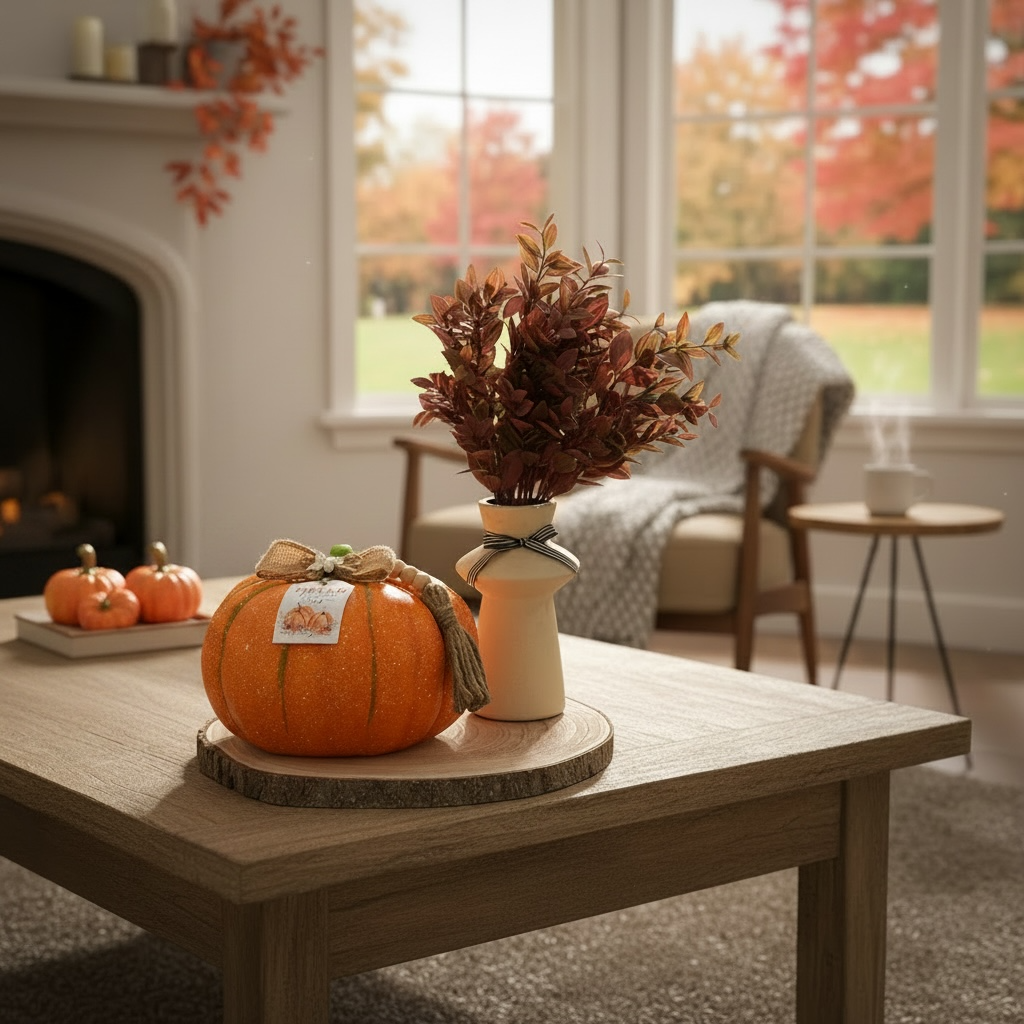 Autumn Harvest Pumpkin Décor Set