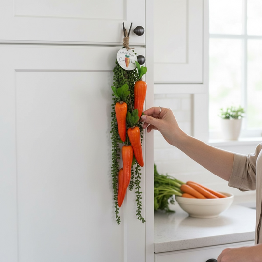 Carrot wall hanging