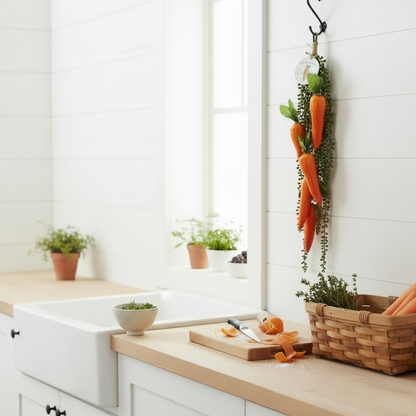 Carrot wall hanging