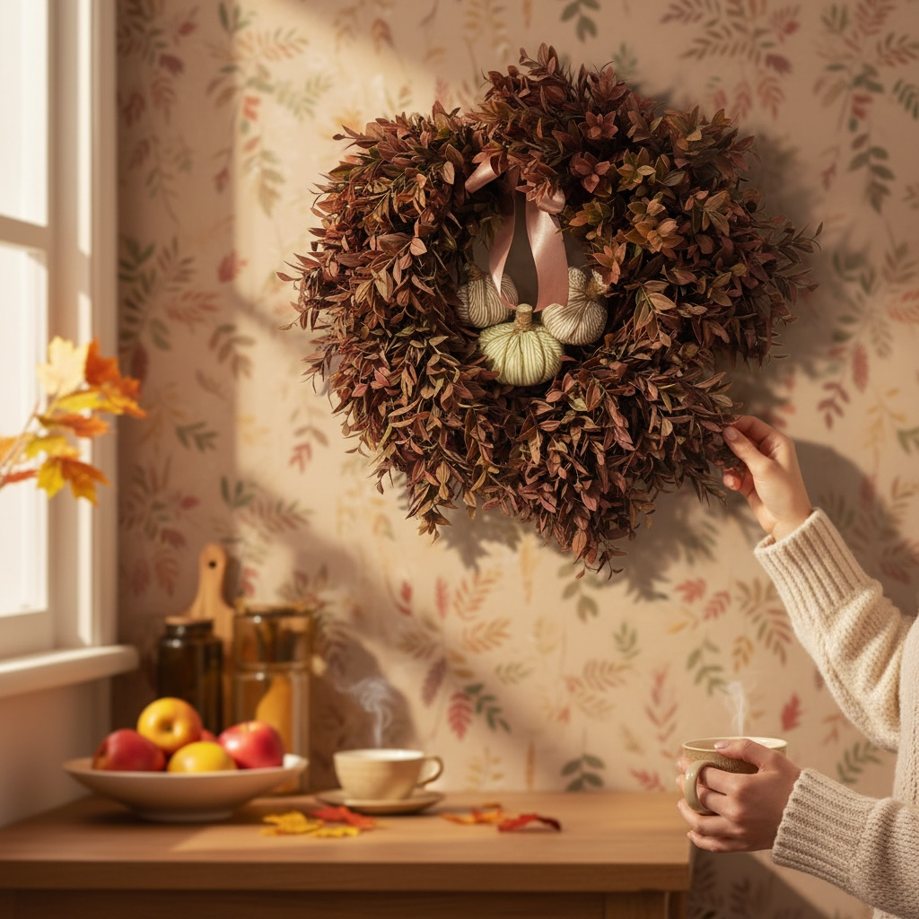 Pumpkin Whisper Wreath