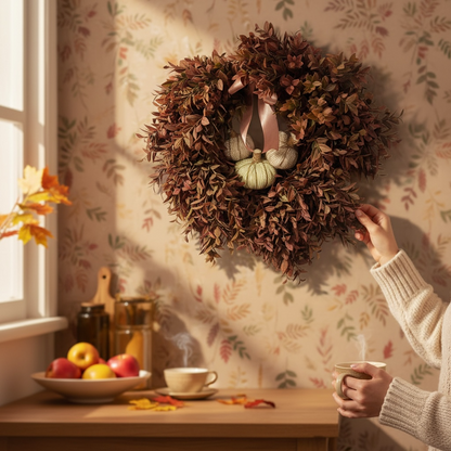 Pumpkin Whisper Wreath