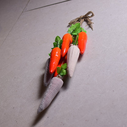 Carrot wall hanging